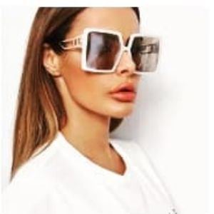 Large square frame shades